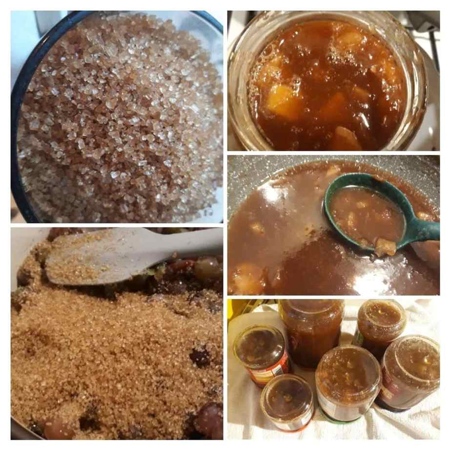 Konfitura z winogron i&nbsp;jabłek